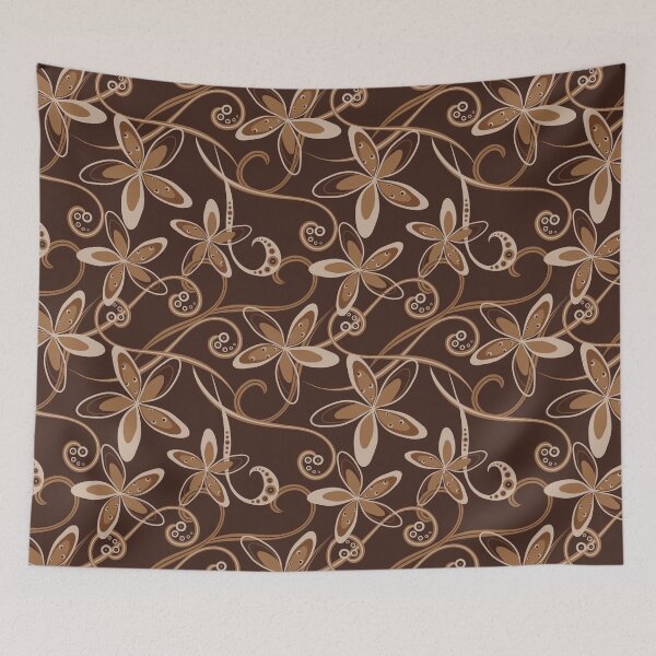 Item preview, Earth Tone Floral designed and sold by ChantalDesign.