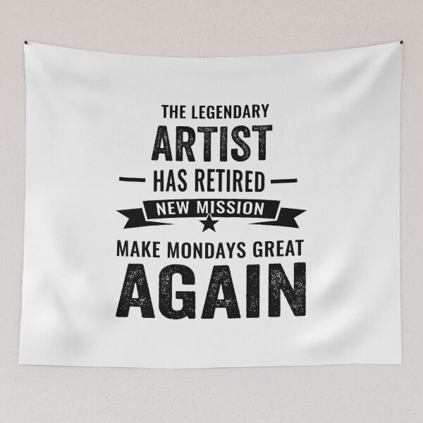 Item preview, Legendary artist Retirement, perfect artist retirement gift idea designed and sold by Dogs Geeky⭐⭐⭐⭐⭐.