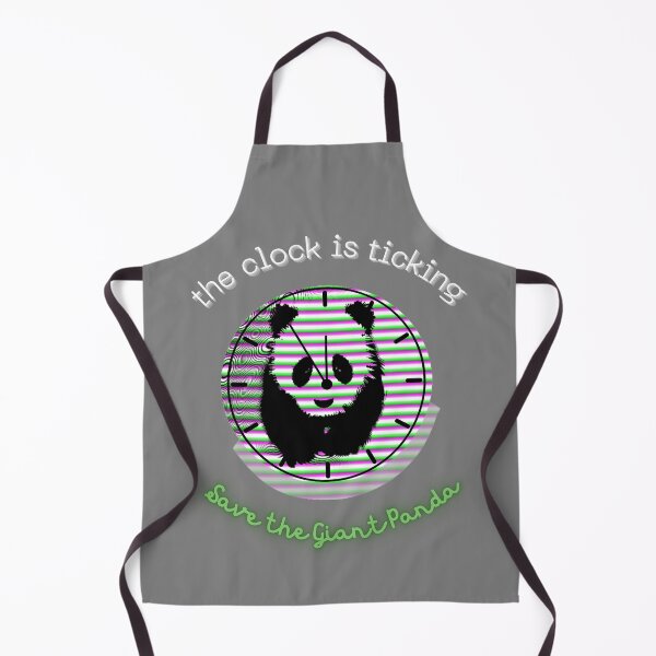 Item preview, Save The Panda The Clock is Ticking Sticker designed and sold by MagicWolfStar.