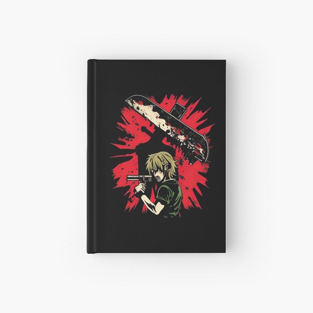 Homem de motosserra personagens de desenhos animados Anime Nota livro  Diário Notepad 32K - China Nota Anime Livro, impacto Genshin Note Book