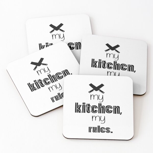 Item preview, my kitchen my rules designed and sold by 7designsbynature.