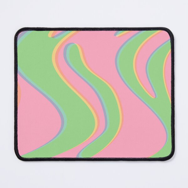 Item preview, Green and Pink psychedelic waves designed and sold by studiosophac.