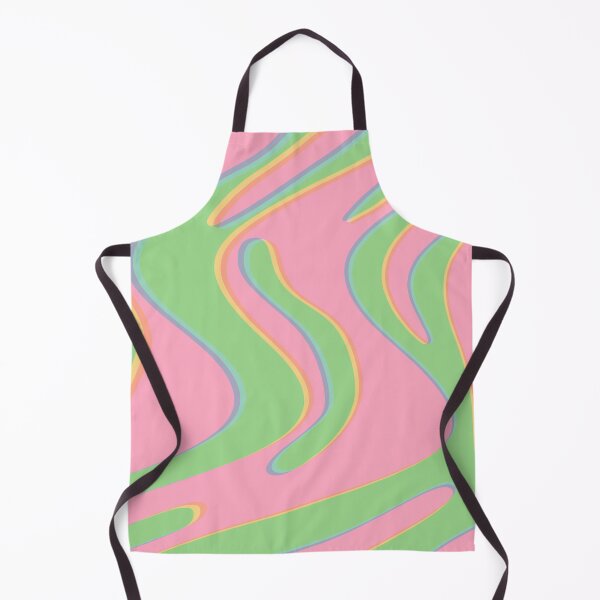 Item preview, Green and Pink psychedelic waves designed and sold by studiosophac.