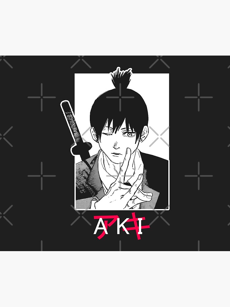 "Aki Chainsaw Man KON pose" Poster for Sale by sweetdevil Redbubble