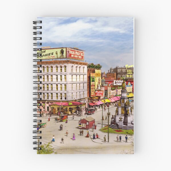 Item preview, City - Detroit, MI - Campus Martius 1910 designed and sold by Mike Savad Photography.