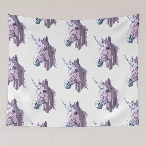 Item preview, Violet  unicorn  designed and sold by LeahcarsArt.
