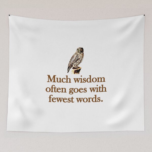 Item preview, Much Wisdom Often Goes designed and sold by CrankyOldDude.