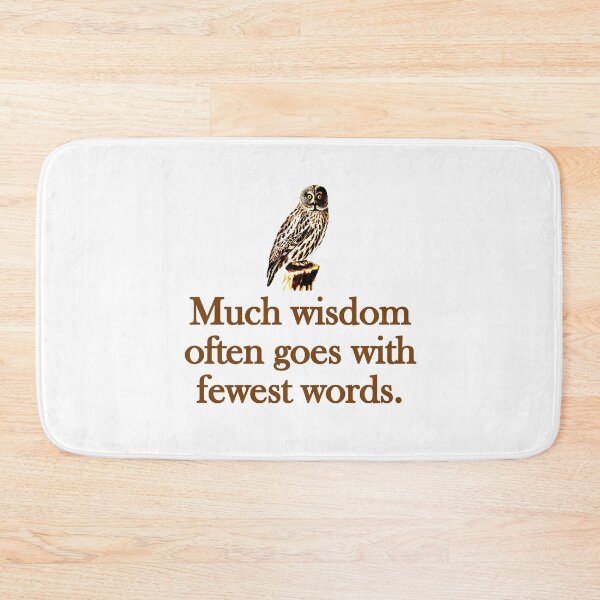 Item preview, Much Wisdom Often Goes designed and sold by CrankyOldDude.