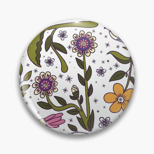 Item preview, Stars and Flowers designed and sold by BazzarHippie.