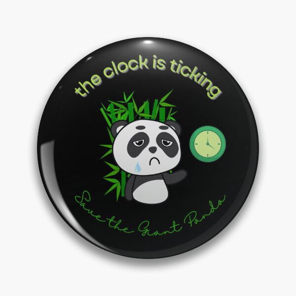 Item preview, Save The Panda The Clock is Ticking Apron designed and sold by MagicWolfStar.