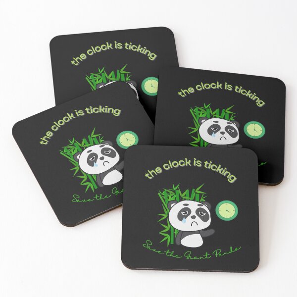 Item preview, Save The Panda The Clock is Ticking Apron designed and sold by MagicWolfStar.