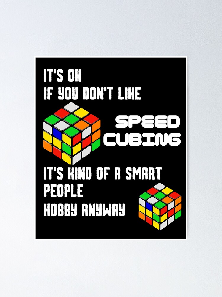 Toy Rubik's Cube 3x3 Speed Cube  Posters, Gifts, Merchandise