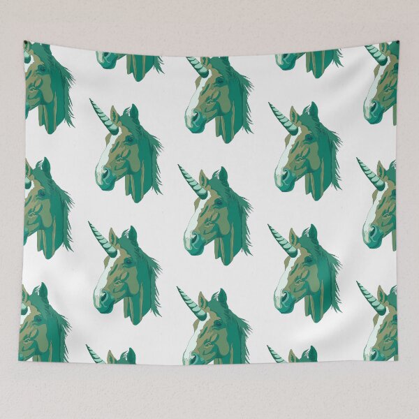Item preview, Copy of Blue Green  unicorn  designed and sold by LeahcarsArt.