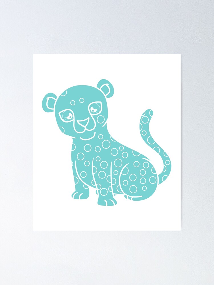 Cheetah, Teal