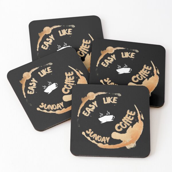 Item preview, Copy of Easy like sunday coffee designed and sold by NikkosDesigns.