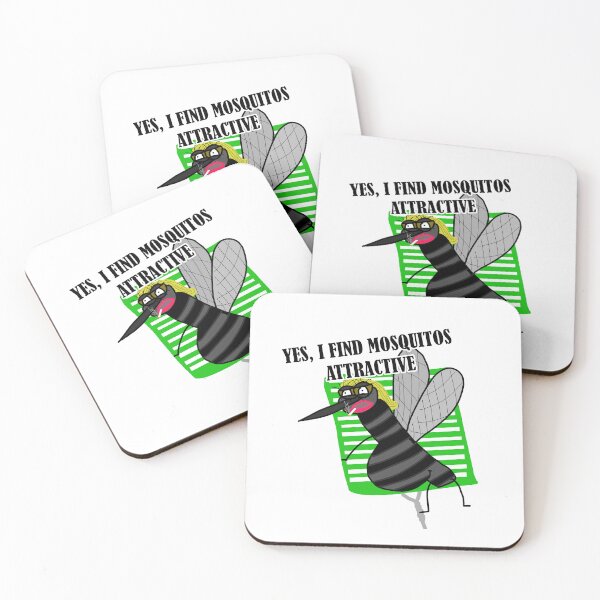 Item preview, Funny Mosquito Sticker designed and sold by AlphaOutfitCo.