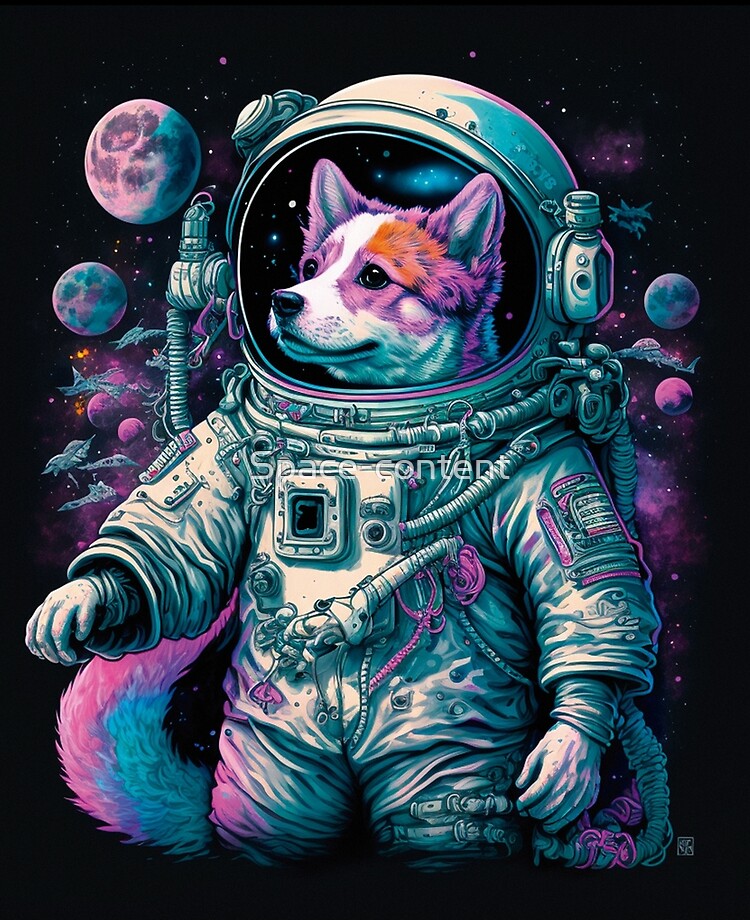 Astronaut - give me space Pet Bandana for Sale by