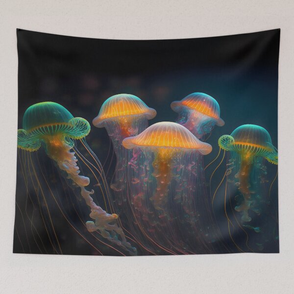 Item preview, Imaginary Jelly Fish Of The Sea designed and sold by FunWearVM.