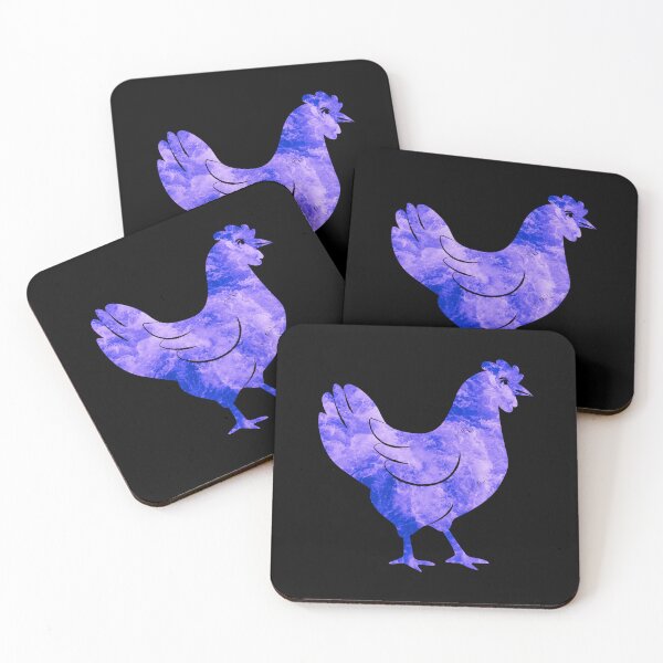 Item preview, Chicken Blue Waves designed and sold by 37jlee.
