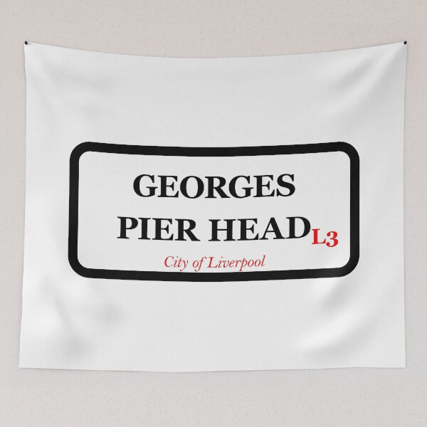 Item preview, Liverpool Street Sign - Pier Head designed and sold by Paul Madden.