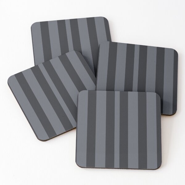 Item preview, Black & Grey / Gray Stripes | Nevermore Academy Inspired designed and sold by Moka898.