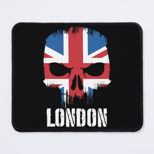 Item preview, London Skull Union Jack England Flag designed and sold by MasterKlaw.