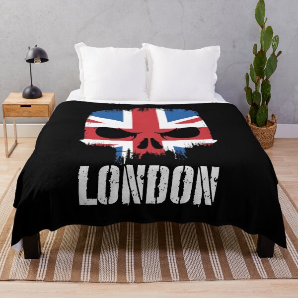 Item preview, London Skull Union Jack England Flag designed and sold by MasterKlaw.