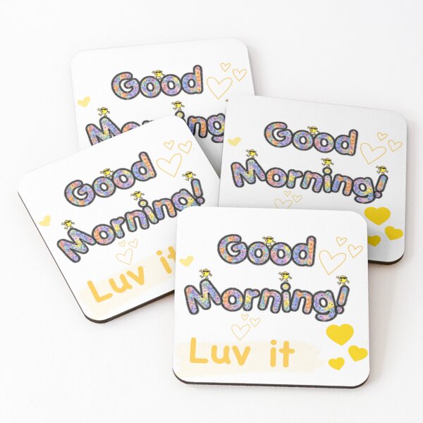 Item preview, Good morning luv  designed and sold by Tonyasartprints.