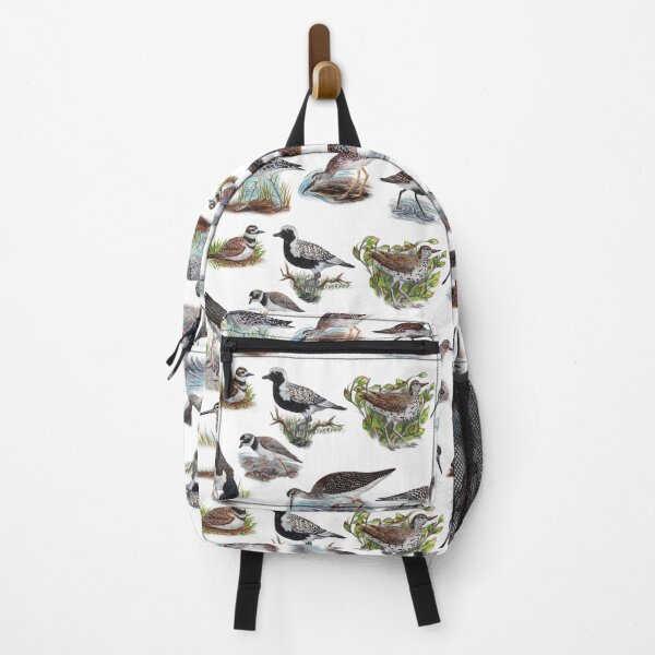 Item preview, Shorebirds of New England Biological Illustration Diagram No Labels designed and sold by skipjaw.