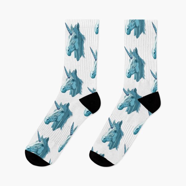 Item preview, Blue  unicorn  designed and sold by LeahcarsArt.