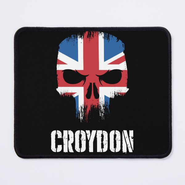 Item preview, Croydon Skull Union Jack England Flag London designed and sold by MasterKlaw.