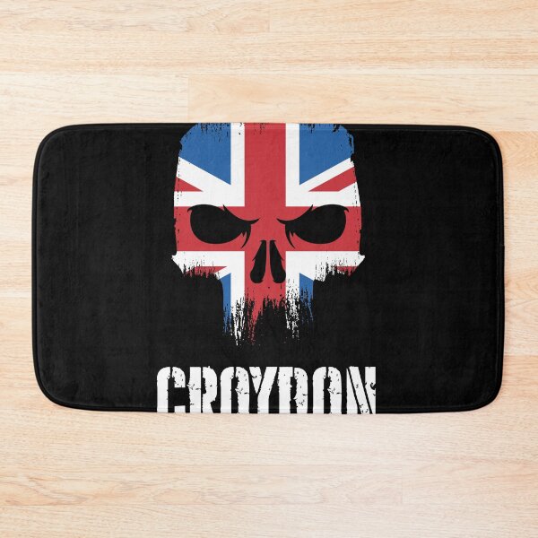 Item preview, Croydon Skull Union Jack England Flag London designed and sold by MasterKlaw.