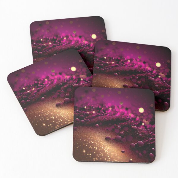 Item preview, Sparkling Gold & Magenta Inspired by the Glamour of Luxury Gold Dust designed and sold by HiArtify ❤️.