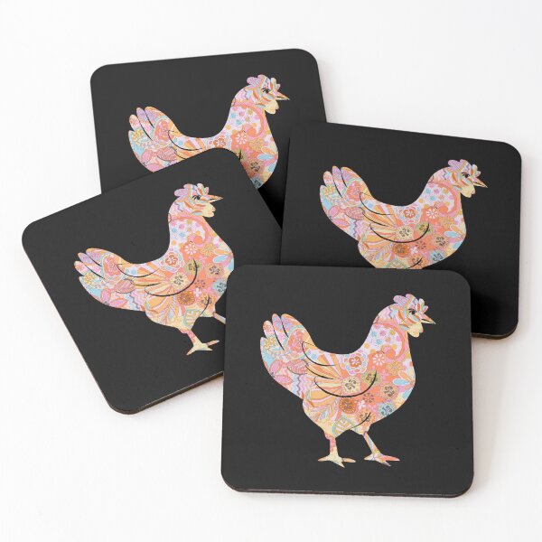 Item preview, Chicken Floral designed and sold by 37jlee.