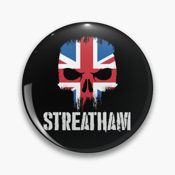 Item preview, Steatham Skull Union Jack England Flag London designed and sold by MasterKlaw.