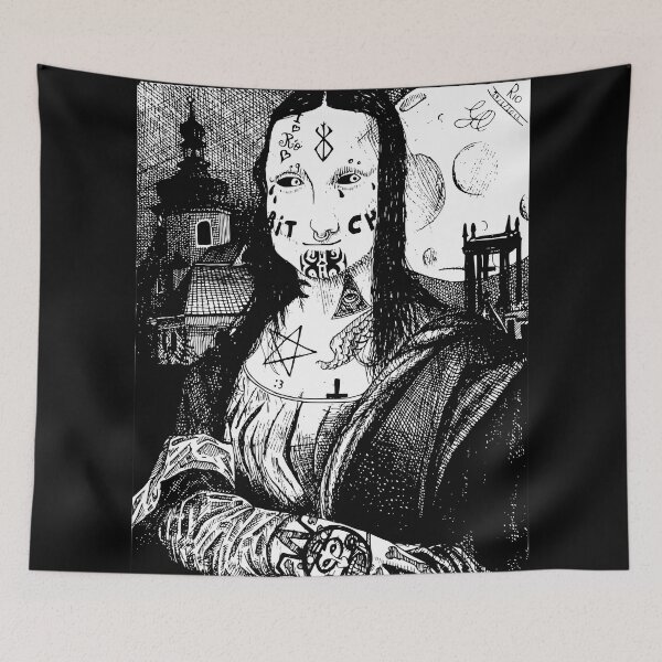 Item preview, Contemporary Gothic Monalisa designed and sold by riosaygili.