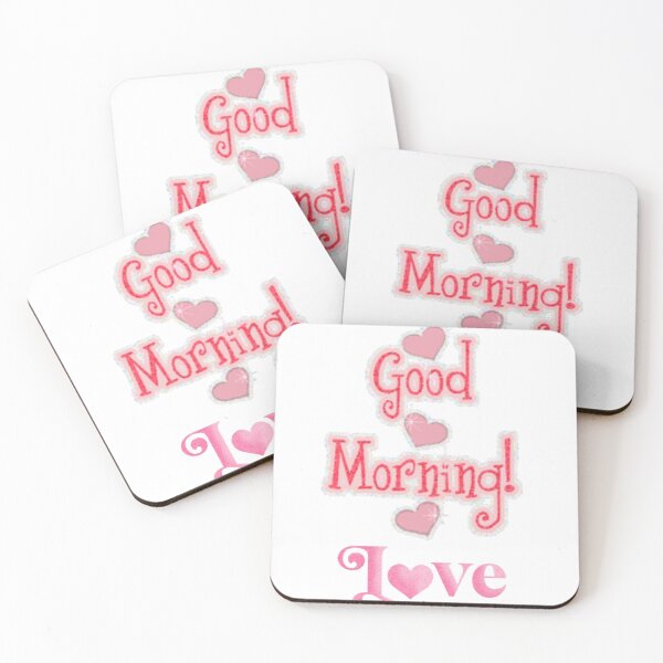 Item preview, Good morning love  designed and sold by Tonyasartprints.
