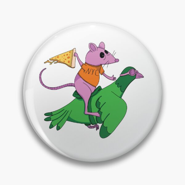 Item preview, Cheese Pizza Loving Rat Friends designed and sold by artcre8ta.