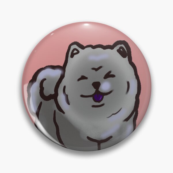 Item preview, Blue Chow Chow designed and sold by Sandra Salgado.