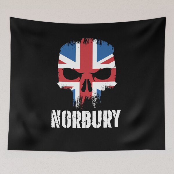 Item preview, Norbury Skull Union Jack England Flag London designed and sold by MasterKlaw.