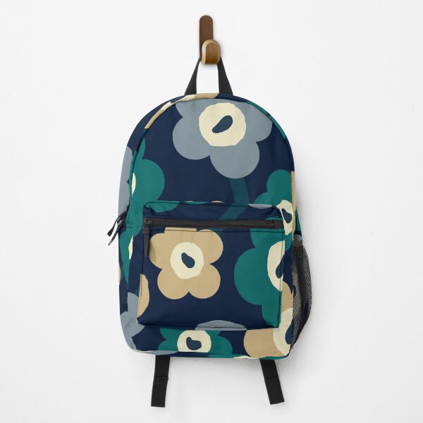 Item preview, Iconic Modern Scandinavian Garden in Navy, Blue, Green and Beige designed and sold by Deutschic.