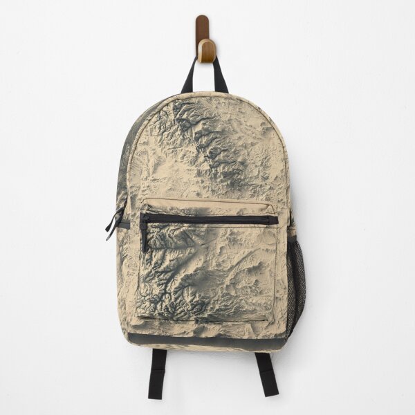 Item preview, Wyoming, USA Shaded Relief Map 3D digitally-rendered designed and sold by ThinkAboutMaps.