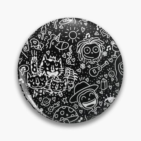 Item preview, B&W Doodle designed and sold by iannacconearts.