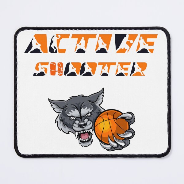 Item preview, active shooter basketball  designed and sold by Awab-Store.