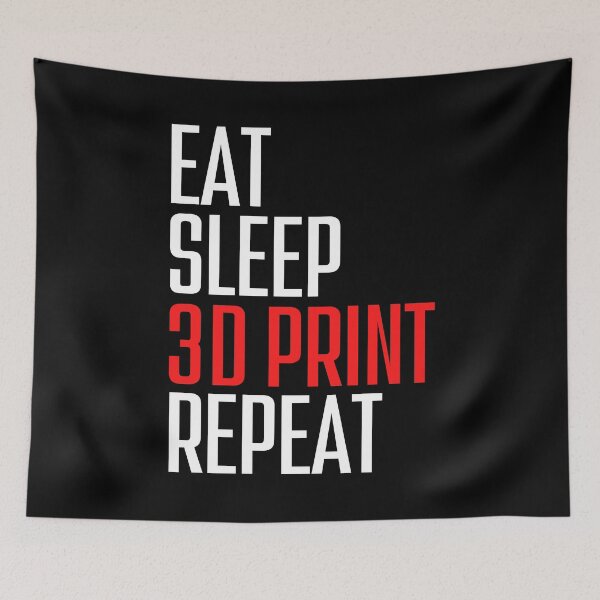 Item preview, Eat Sleep 3D Print Repeat designed and sold by Printint.