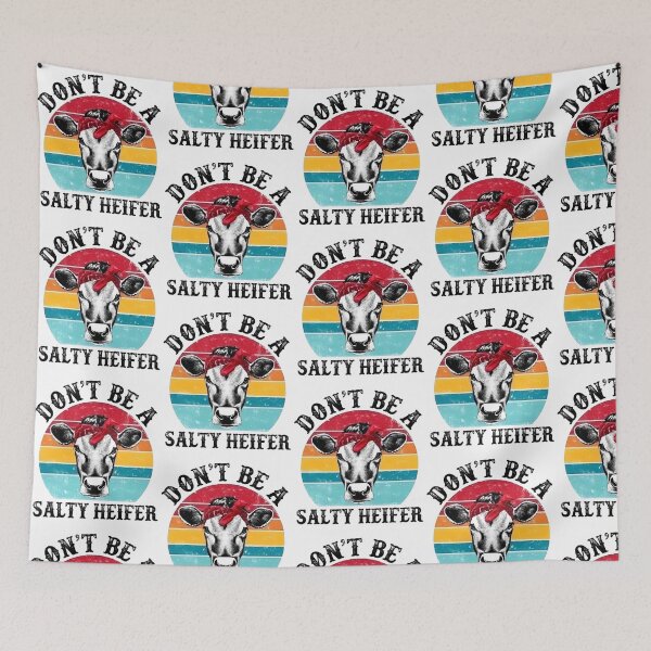Item preview, Don’t Be A Salty Heifer  designed and sold by FortuneCookieTs.