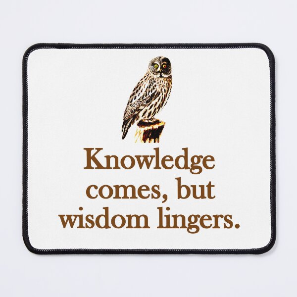 Item preview, Knowledge Comes designed and sold by CrankyOldDude.