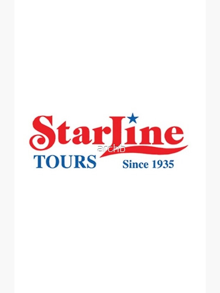 starline tours sticker