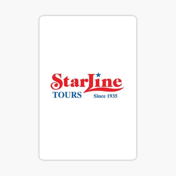 starline tours sticker