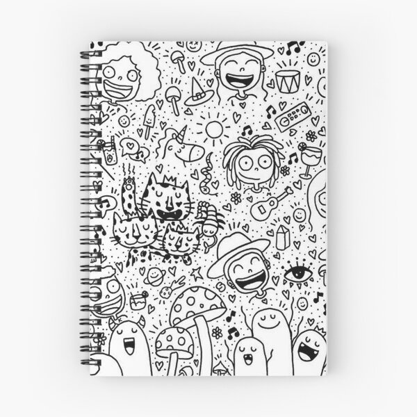 Item preview, White Doodle designed and sold by iannacconearts.